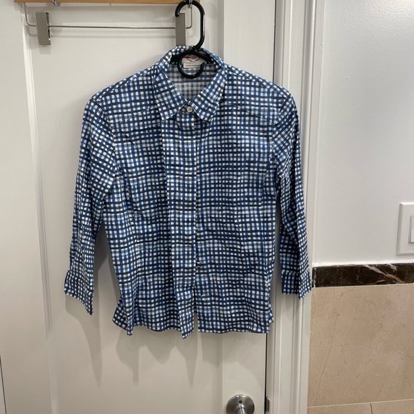 Prada Button Down Blue Shirt - Picture 1 of 9